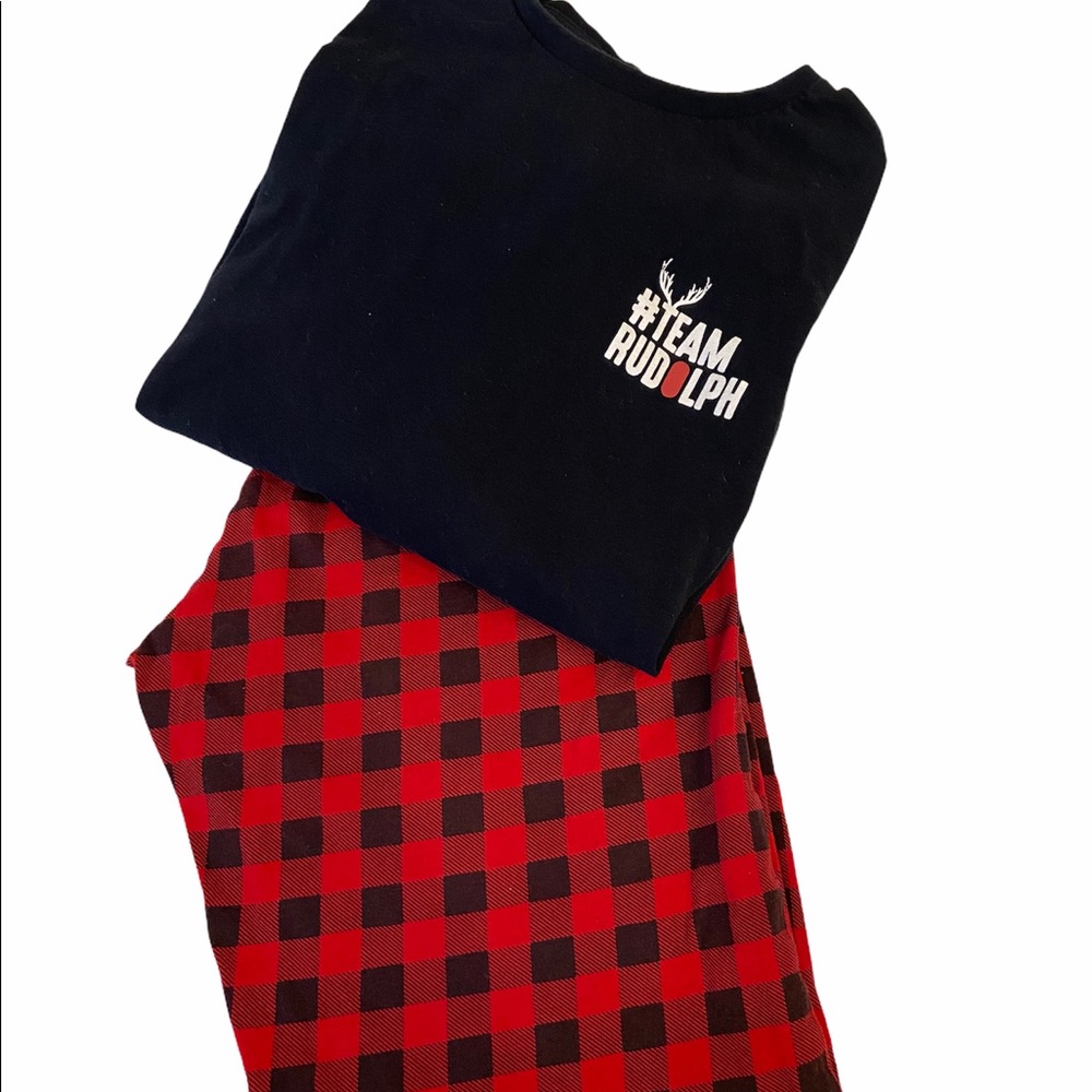 Holidays 2 piece Pajama Set Kids Size 12 GUC